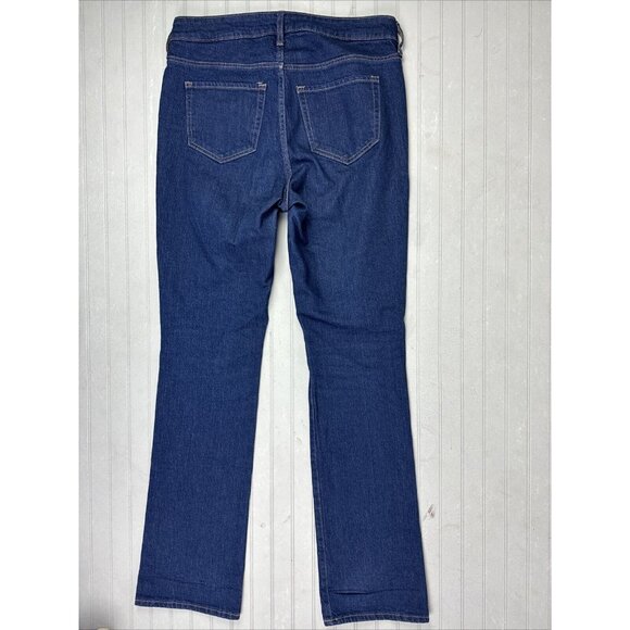 Old Navy Size 4 Women Jeans Kicker Boot Cut Button Fly Hi Rise Stretch D… - Picture 4 of 4